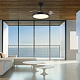 люстра-вентилятор mantra mistral 8831