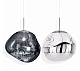 подвесной светильник delight collection melt 9305p silver