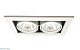 встраиваемый светильник arte lamp technika a5930pl-2wh