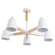 потолочная люстра arte lamp a7141pl-5wh