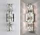 настенный светильник delight collection wall lamp a06w/4 silver/clear