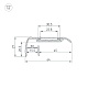 профиль arlight stair-w65-2000 anod 045666