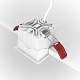 встраиваемый светильник maytoni alfa led dl043-01-10w4k-sq-wb