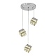 подвесной светильник indigo radioso 12048/3p chrome v000136l