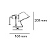 настенный светильник a010880 tolomeo artemide