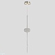подвесной светильник crystal lux glass sp3w led chrome