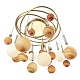 подвесная люстра odeon light modern callisto 5457/21c