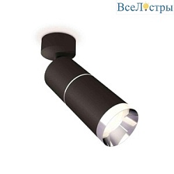 Комплект накладного светильника Ambrella light Techno Spot XM6313010 SBK/PSL черный песок/серебро полированное (A2210, C6302, A2060, C6313, N6132)