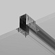 крепеж для установки шинопровода maytoni gravity tra010hcb