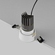 встраиваемый светильник maytoni technical dip dl116-10w-3k-w