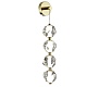 настенный светильник odeon light jemstone 5085/17wl