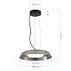 подвесной светильник st luce foray sl6019.413.01