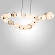 подвесная люстра am group pearl 8823-25 ch