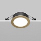 встраиваемый светильник maytoni technical downlight orb dl130-gx53-mg
