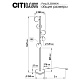 торшер citilux рунд cl205950n