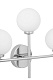 бра lumina deco marsiada ldw 6033n-3 chr
