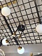 потолочная люстра crystal lux fidel pl4 black