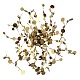 бра crystal lux garden ap-pl3 d400 gold