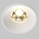 встраиваемый светильник maytoni round dl058-7w2.7k-w