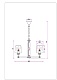 подвесная люстра arte lamp brocca a4093lm-5ab