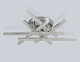 потолочная люстра ambrella light acrylica original fa8898