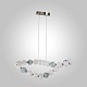 подвесная люстра am group pearl 8823-25 ch