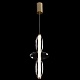 подвесной светильник crystal lux quasar sp14w led transparent