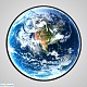 настенный светильник imperium loft cosmos earth 208936-23