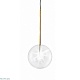подвесной светильник delight collection ball sola 9217p/d200 gold