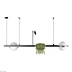 подвесной светодиодный светильник loft it jardin 10121/d dark grey