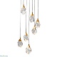 подвесной светильник delight collection crystal rock md-020b-7 gold