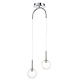 подвесной светильник crystal lux luxury sp2 chrome