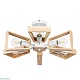 люстра на штанге arte lamp brussels a8030pl-6wh