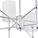 люстра на штанге lumion latti 6589/8c
