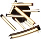 каскадная люстра mizi'en slim mz31505-16-multi