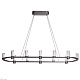 подвесная люстра odeon light hightech defance 7143/65l