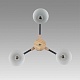люстра на штанге lumion colange 8096/3c