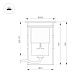 грунтовый светильник arlight art-ground-zoom-r100-15w warm3000 038172