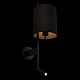 бра loft it ritz 10253w/b black