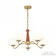 подвесная люстра arte milano napoli 310166/d680/5 bs/wd