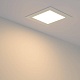 встраиваемый светодиодный светильник arlight dl-142x142m-13w warm white 020130