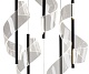 подвесная светодионая люстра kink light илина 08042-6a,19