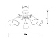 потолочная люстра arte lamp glassy a5078pl-5bk