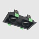 встраиваемый светильник crystal lux clt 069c2 bl