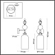 бра odeon light classic bizet 4855/1wa