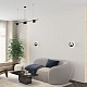 настенный светильник denkirs orbit dk5060-bk