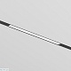 трековый однофазный светильник denkirs simple linear dk8204-bk