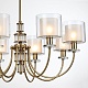 подвесная люстра odeon light saga classic 5088/8