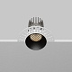 встраиваемый светильник maytoni technical dip dl119-10w-3k-trs-b