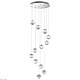 подвесная люстра odeon light crystal 5007/56l
